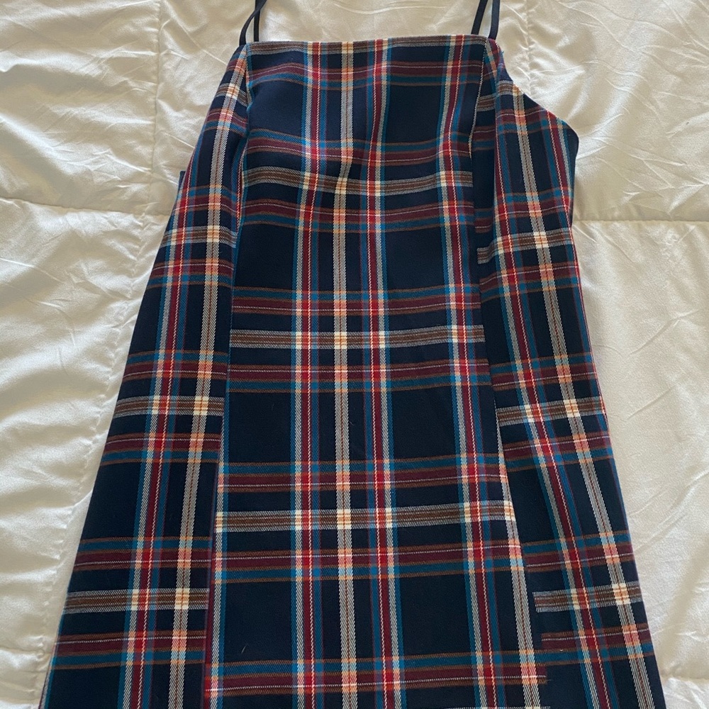 Urban outfitters plaid mini dress